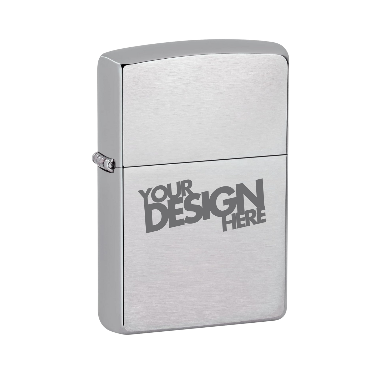 Custom Laser Engraved Zippo Classic Lighter - Multiple Colors - Personalized
