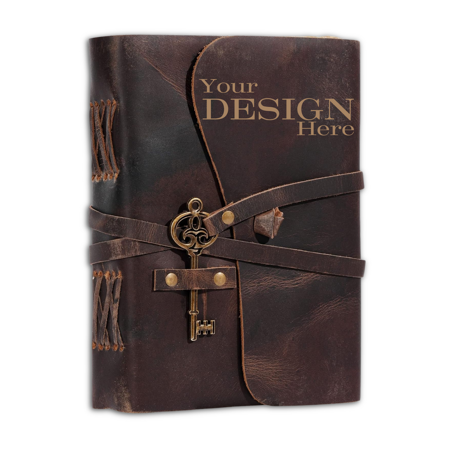 Leather Journal - Custom Laser Engraved