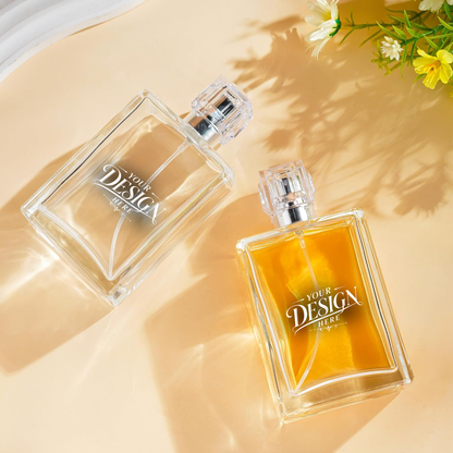 Custom Laser Engraved Cologne/Perfume Bottle - 3.4oz Personalized Easy to Gift Bottle Travel Sized
