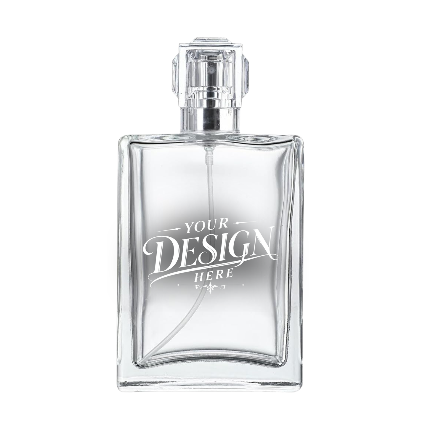 Custom Laser Engraved Cologne/Perfume Bottle - 3.4oz Personalized Easy to Gift Bottle Travel Sized
