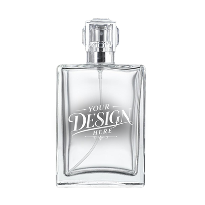 Custom Laser Engraved Cologne/Perfume Bottle - 3.4oz Personalized Easy to Gift Bottle Travel Sized
