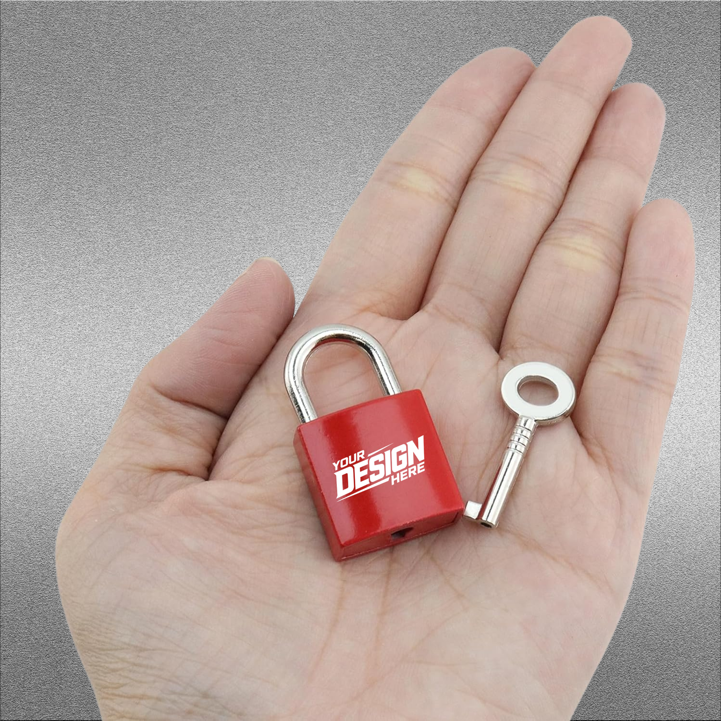 Custom Laser Engraved Padlock 2 PACK Engagement Love Lock + Door Bag Luggage Lock Personalized
