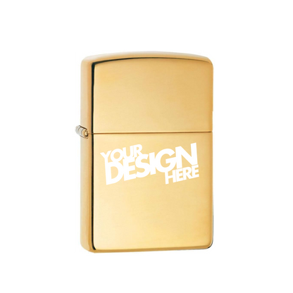 Custom Laser Engraved Zippo Classic Lighter - Multiple Colors - Personalized
