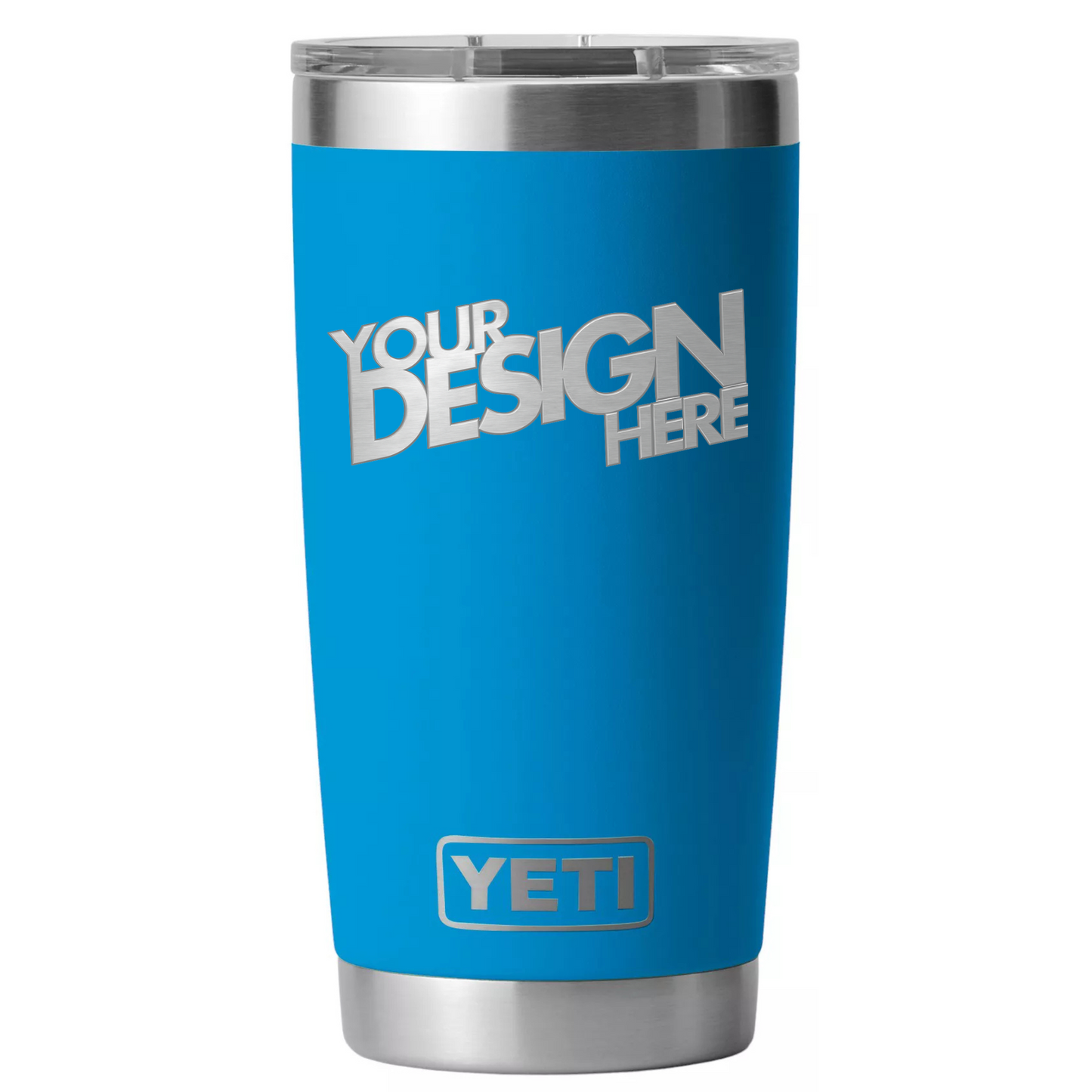 Yeti Rambler Tumbler (20oz) - Custom Laser Engraved