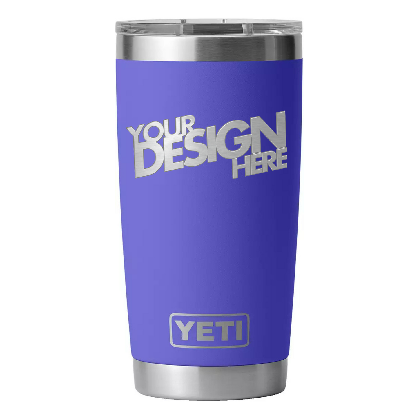 Yeti Rambler Tumbler (20oz) - Custom Laser Engraved