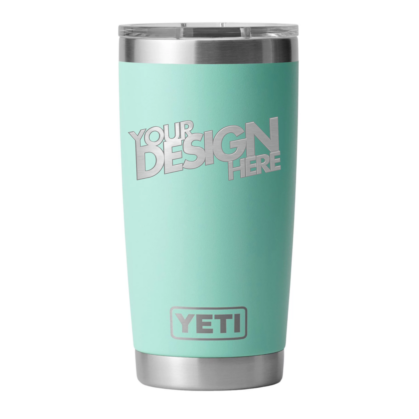 Yeti Rambler Tumbler (20oz) - Custom Laser Engraved