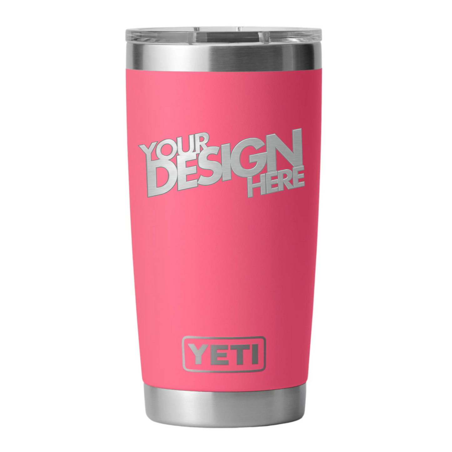 Yeti Rambler Tumbler (20oz) - Custom Laser Engraved