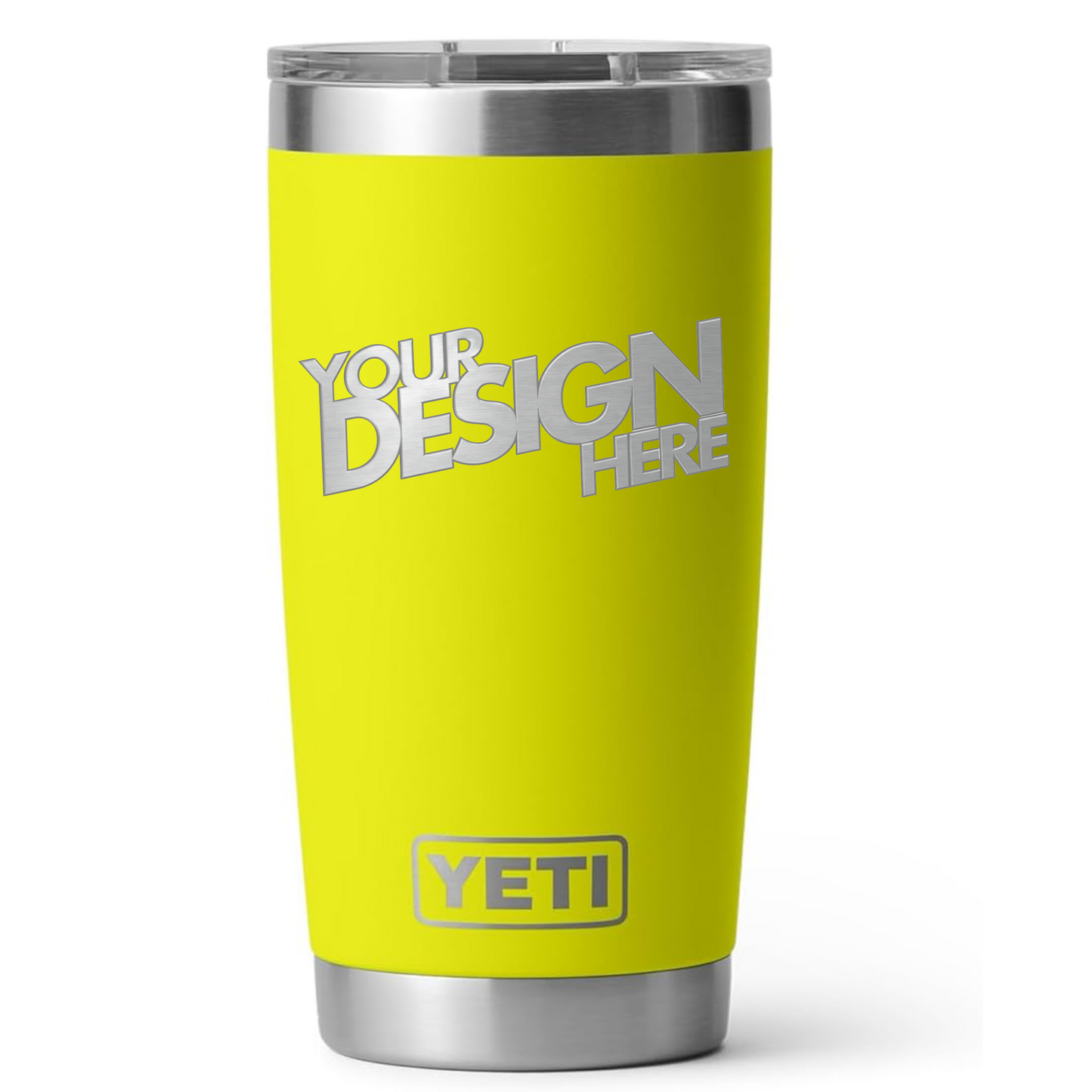 Yeti Rambler Tumbler (20oz) - Custom Laser Engraved