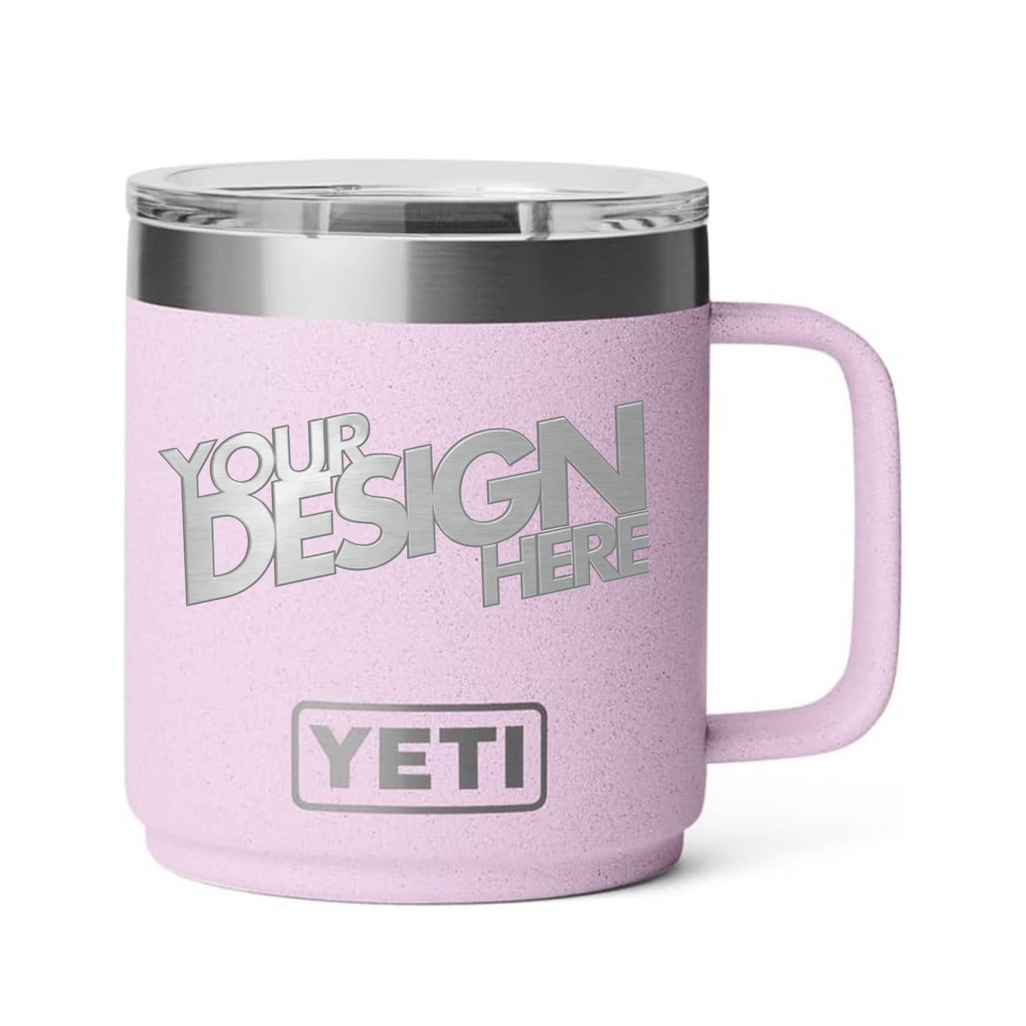YETI Rambler 14oz Mug Stainless Steel Insulated Custom Laser Engraved