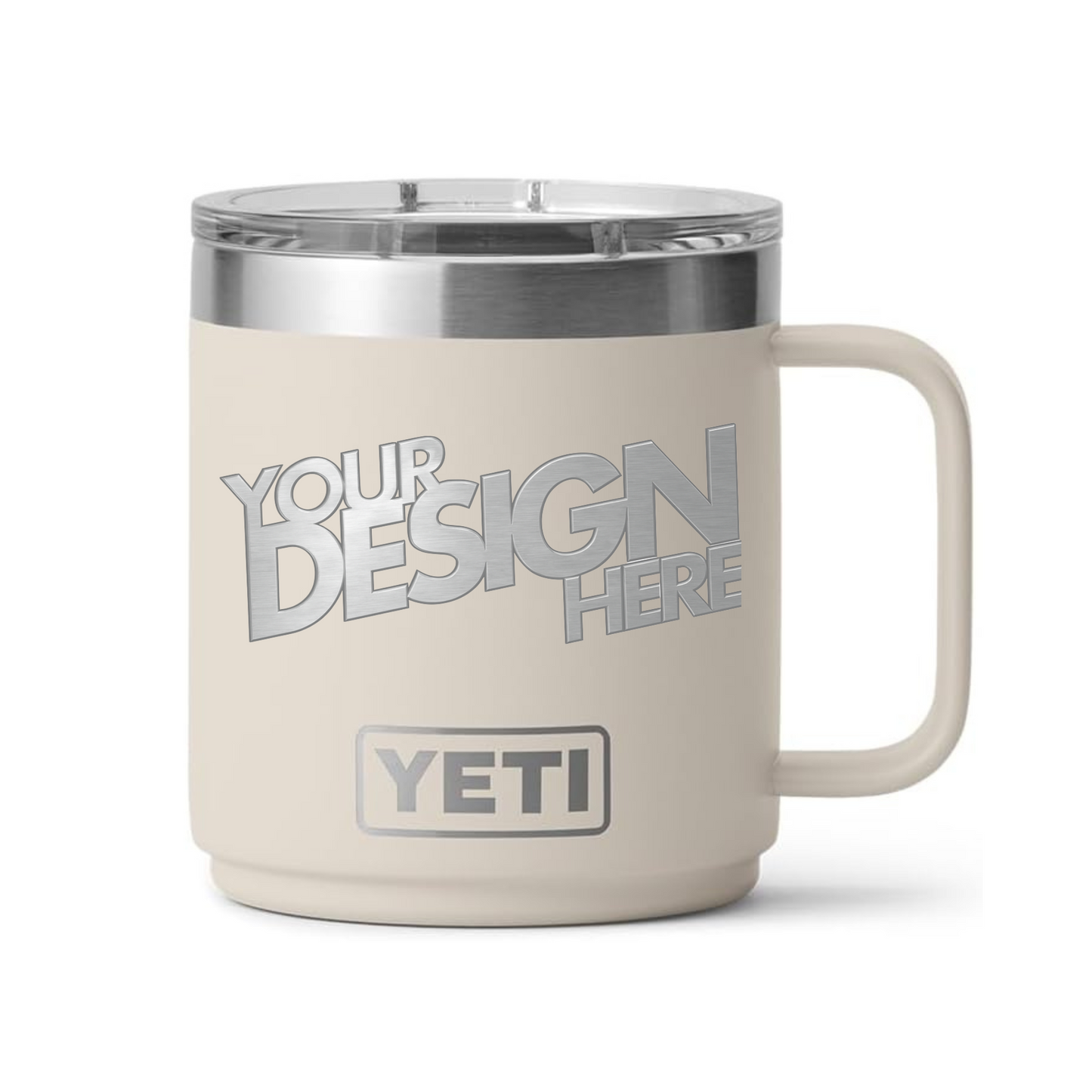 YETI Rambler 14oz Mug Stainless Steel Insulated Custom Laser Engraved