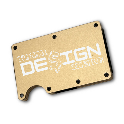Metal Wallet - Custom Laser Engraved