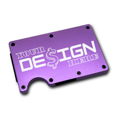 Metal Wallet - Custom Laser Engraved