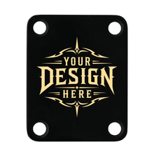 Guitar Neck Plate - Custom Engraved