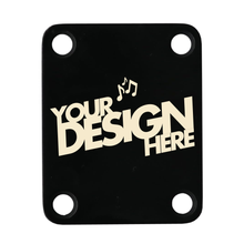 Guitar Neck Plate - Custom Engraved