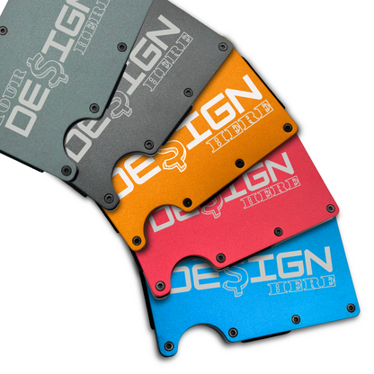 Metal Wallet - Custom Laser Engraved