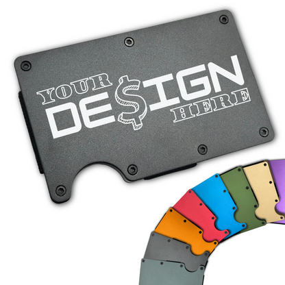 Metal Wallet - Custom Laser Engraved