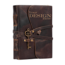 Leather Journal - Custom Laser Engraved