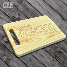 Wood Cutting Board -Custom Laser Engraved