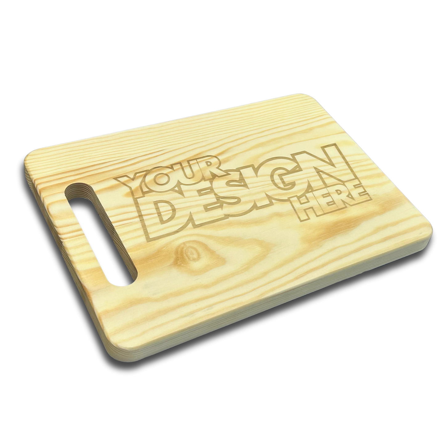 Wood Cutting Board -Custom Laser Engraved