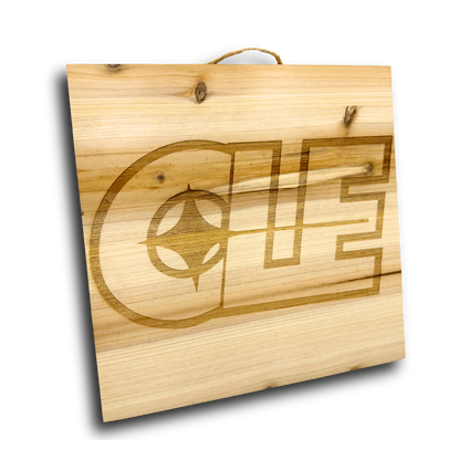 Wooden Sign - Custom Laser Engraved