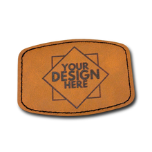 Leather Patch - Custom Laser Engraved