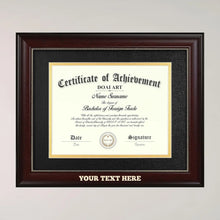 Graduation Diploma Frame 11x8.5 Inch Hanging Personalized Scholar Award