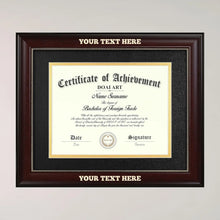 Graduation Diploma Frame 11x8.5 Inch Hanging Personalized Scholar Award