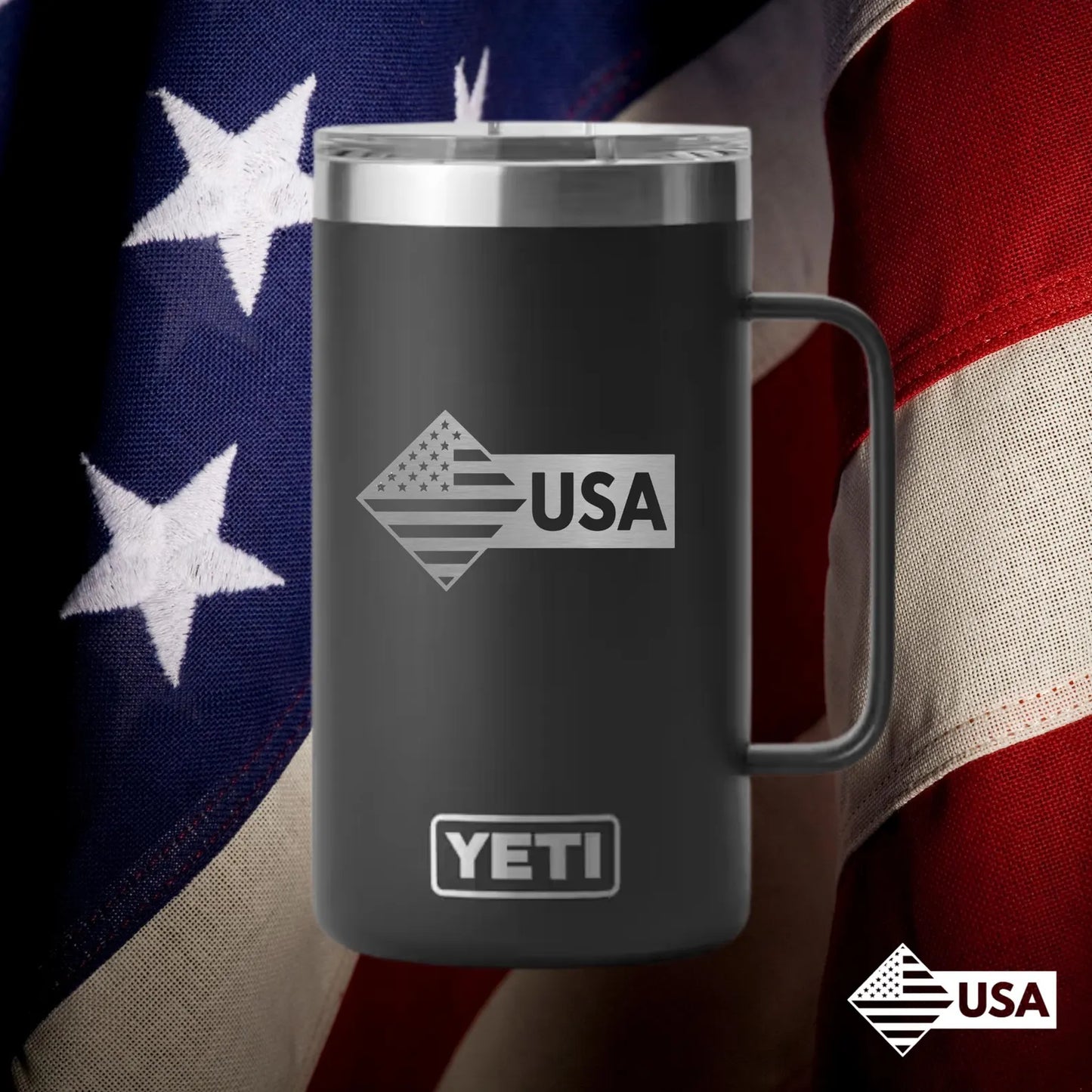 Yeti 24 oz Mug - USA Flag