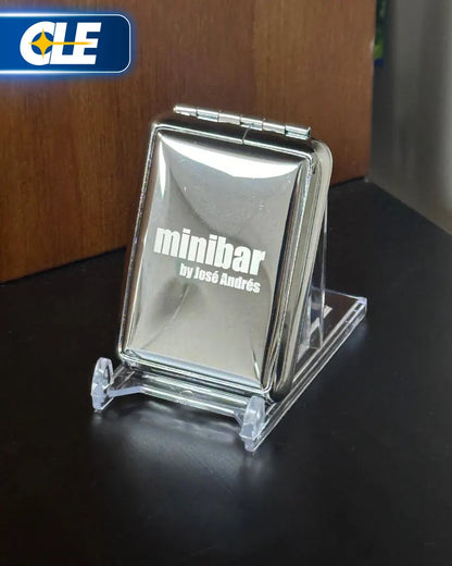 Custom Laser Engraved Match Case Holder - Stainless Steel Waterproof - Personalized Logo Design