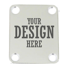 Guitar Neck Plate - Custom Engraved